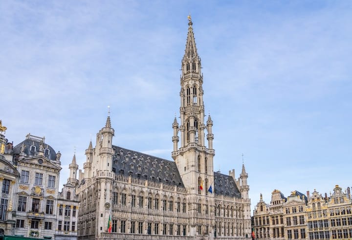 Brussels officials discussing AI regulations with Android representatives, highlighting Europe's focus on technology governance.